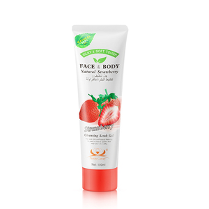 Crème exfoliante pour le corps et le visage à la vitamine E naturelle blanchissante à la pomme en marque privée en gros - Product Image 2