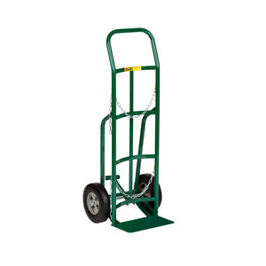 Industrial Flexible Use Hand Trucks with Steel Frame Heavy Duty Wheels Ergonomic Handle for <b>Transporting</b> Boxes and Cargo - Product Image 1