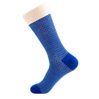 En stock 10 paires de chaussettes tricotées en jacquard pour hommes en coton unisexe drôle chaussettes unisexe