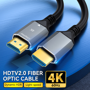 Cáp Quang HDMI chứng nhận 18gbps 4K 60Hz 1080p HD video AOC 2.0 cáp quang 10M 15m 20m 30m 50m 100m - Product Image 3