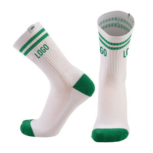 Wholesale OEM Custom Knitted Breathable Crew Sport <b>Socks</b> Casual Pattern Custom Logo Cotton <b>Socks</b> High Quality - Product Image 3
