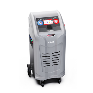 Machine <span class=keywords><strong>de</strong></span> service <span class=keywords><strong>de</strong></span> climatisation automobile X548, double gaz, entièrement automatique, <span class=keywords><strong>récupération</strong></span> et recyclage <span class=keywords><strong>de</strong></span> réfrigérant R134a R1234yf, construction métallique - Product Image 5