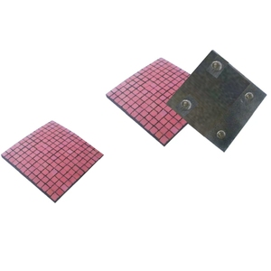 Desgaste compuesto de triple capa/instalación atornillada resistente a impactos Chute de minería Placa de revestimiento de cerámica para soldadura de sistemas transportadores - Product Image 4