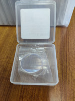 Fenêtres de protection originales Lentille laser à fibre 37x7mm Lentille de protection optique à quartz Lentille de mise au point
