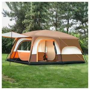 Tente de camping familiale de luxe, grande, résistante au vent, tente de camping de luxe personnalisée pour l'extérieur, imperméable, à vendre - Product Image 1