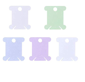 Support de rangement pour point de croix, plateau en plastique pour enrouler le fil à coudre, carte organisatrice pour bobines de fil à broder et fil artisanal - Product Image 1