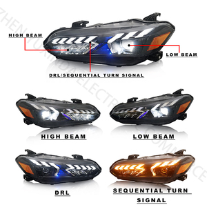 Feux avant LED SINDAR pour <span class=keywords><strong>Honda</strong></span> <span class=keywords><strong>Civic</strong></span> 11ème génération <span class=keywords><strong>Civic</strong></span> 2021-2024, accessoires de phares modifiés - Product Image 3