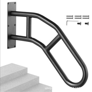Lingding Outdoor Stair Handrail 57x8x45cm <b>Iron</b> Wall Mounted Safety <b>Rail</b> For Elderly And Disabled - Product Image 4