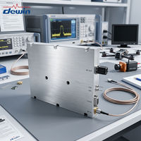 Module amplificateur de puissance RF à semi-conducteurs GaN Dewin 50W SSPA 2-6GHz ultra large bande haute puissance pour système de test radar