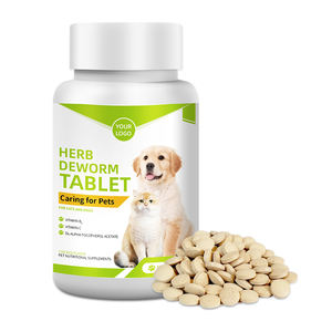 Adecuado para gatos y perros Productos para la salud de las mascotas Suplementos a base de hierbas Regulación gastrointestinal Tabletas desparasitantes a base de hierbas - Product Image 1