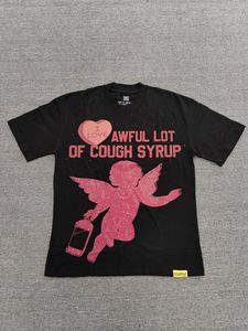 That's <strong>Terrible</strong> Lot Cough Syrup Cross-border New Trendy Brand Casual Men's Pure Cotton Breathable Printed Loose Fit T-<strong>shirt</strong> - Product Image 6