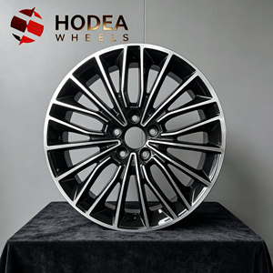 ล้ออัลลอยด์สีดำหน้าเจียร 5x112 สำหรับรถยนต์ไฟฟ้า Mercedes/Tesla/<span class=keywords><strong>BMW</strong></span> น้ำหนักเบา ขนาด 18/19/20/21/22 นิ้ว ขอบล้อฟอร์จสั่งทำพิเศษ - Product Image 1