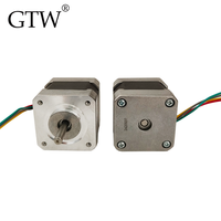 Kit CNC 4 axes 2 phases GTW avec moteur pas à pas hybride Nema17 0,04 Nm, contrôleur de moteur pas à pas 48 V CC 3 A RU2422