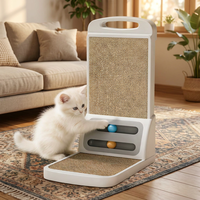 Griffoir pour chat amovible en forme de L, épaissi, résistant à l'usure, sans débris, en PP, remplaçable, pour intérieur, toutes saisons, montage facile