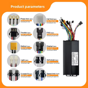 Oferta Imperdível Direto da Fábrica: Kit Controlador de Ebike <span class=keywords><strong>DC</strong></span> 40A Ajustável 48V/<span class=keywords><strong>72V</strong></span> com Display LCD e Alumínio para Pneu Gordo de 26 polegadas - Product Image 3