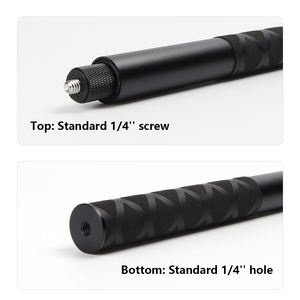 SORRISO Palo Selfie Invisible de 120 cm, Monopié de Aluminio, Extensión de Trípode para <span class=keywords><strong>Insta360</strong></span> X3/X2/<span class=keywords><strong>ONE</strong></span> <span class=keywords><strong>RS</strong></span> - Product Image 3