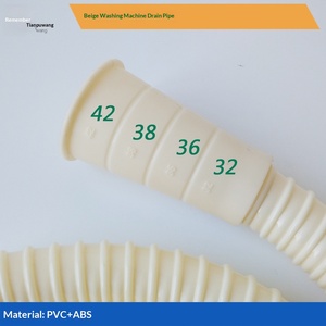 Tubo de Drenaje Telescópico Corrugado de PVC ABS Grueso para Lavadora y <span class=keywords><strong>Lavavajillas</strong></span> - Product Image 3