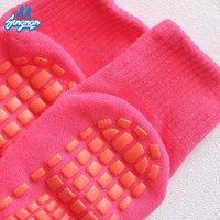 Chaussettes de trampoline antidérapantes en spandex/polyester pour enfants et adultes, respirantes, taille unique, pour la saison de printemps