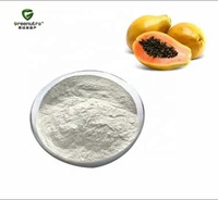 Poudre de papaïne 100000U/g, enzyme protéolytique naturelle issue de la papaye, pour compléments alimentaires, qualité alimentaire, en vrac