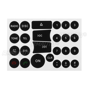 Set <b>Car</b> Button Repair Sticker Steering AC Window <b>Decals</b> Stickers New for Mercedes for Benz 2007-2014 Button Repair Sticker <b>Decal</b> - Product Image 3