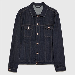 Autumn Fashion Selvedge <strong>Jean</strong> Mens <strong>Black</strong> Denim <strong>Jacket</strong> in Bulk Button up Denim <strong>Jacket</strong> for Men Outdoor - Product Image 4