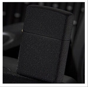 Bộ bật lửa thuốc lá chống gió bằng thép không gỉ, khắc laser, in logo tùy chỉnh, màu đen - Product Image 4