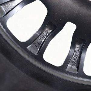 Ruedas Deportivas de Aleación de Aluminio Forjado para Mercedes Smart, Diseño de Malla Deportiva en Negro Brillante, <span class=keywords><strong>17</strong></span> 5x114.3 139.7 - Product Image 3