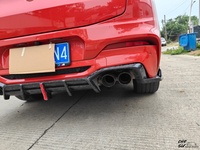 Kit de carrosserie diffuseur arrière en fibre de carbone style AE amélioré pour BMW X4M 23-25, kit de lèvre de pare-chocs arrière léger personnalisé, outils automobiles