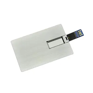 Memoria Stik Usb 16gb, Flash disk ATM Sim Bank kartu kredit hadiah bisnis Usb pemasok logam Usb Flash Drive