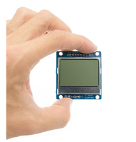 Módulo de pantalla de caracteres LCD Adaptador de retroiluminación blanca PCB 84*48 5110 Marca de origen de pantalla