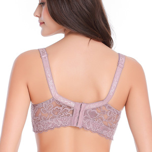Grande <span class=keywords><strong>taille</strong></span> soutien-gorge réglable Push up dentelle soutiens-gorge pour femmes Bralette haut court sous-vêtements Sexy Lingerie brassière <span class=keywords><strong>34</strong></span> <span class=keywords><strong>taille</strong></span> - Product Image 3