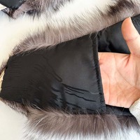 Écharpe en fourrure de renard véritable haut de gamme 100 %, douce et colorée sur mesure, chaleur confortable, style polyvalent pour l'hiver, provenance éthique
