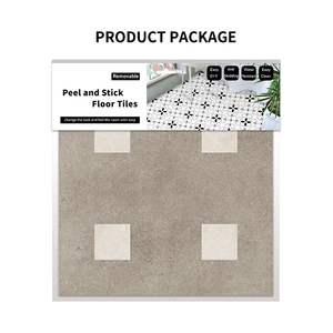 Panneaux de revêtement de <span class=keywords><strong>sol</strong></span> autocollants en <span class=keywords><strong>PVC</strong></span>, vente en gros d'usine, imperméables, faciles à installer, pour cuisine, salle de bain, usage intérieur - Product Image 5