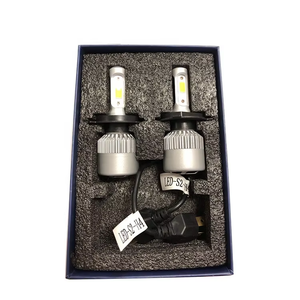 مصابيح أمامية LED عالية الجودة للسيارات 36-38 واط 72 واط H13 H11 9005 Hb3 H7 <span class=keywords><strong>C6</strong></span> <span class=keywords><strong>H4</strong></span> أضواء ضباب بيضاء 12 فولت عالمية الاستخدام - Product Image 1
