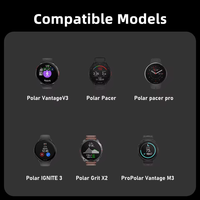 Chargeur magnétique USB-C pour montre connectée, adaptateur de charge pour Polar Pacer / Pacer Pro / Ignite 3 / Vantage V3 - Nouveauté en promotion