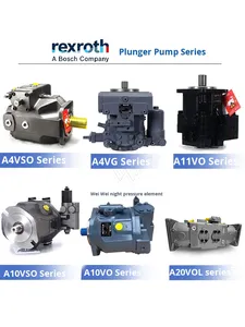 Type A4VSO Series Cast Iron Hydraulic Piston <b>Pump</b> 2 Stages 300 <b>Bar</b> Variable 220L/min Flow Construction Machinery Cast Iron Const - Product Image 4