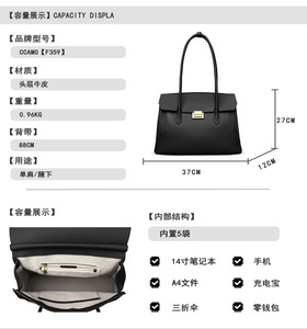 New Fashion Designer Crossbody Bags High Quality Genuine <b>Leather</b> Shoulder Messenger Bag Casual Totes Women Handbags and <b>Purses</b> - Product Image 2