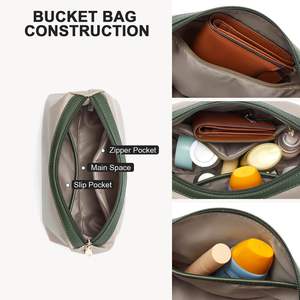 महिलाओं के चमड़े के बैग में महिलाओं के लिए चमड़े के कंधे की थैली को एडजस्टेबल टेंड टोटे बैग - Product Image 5