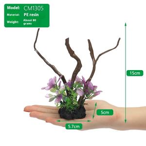 Fabriek Direct Nieuwe Aquariumdecoratie Waterplanten En Gezonken Boomwortels Simulatie Gezonken Boomwortels <span class=keywords><strong>Aquarium</strong></span> Accessoires - Product Image 3