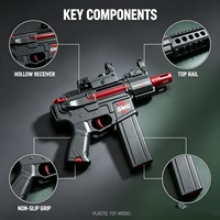 Vente directe usine – Fusil tactique électrique souple en nylon M4 Unicorn Boy Crystal pour tir continu, 14 ans+, boîte couleur