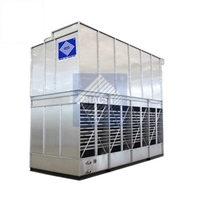 Systèmes de réfrigération industriels à condenseur évaporatif haute efficacité compatibles avec l'ammoniac R717, ventilateur axial en acier inoxydable