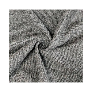 Tessuto in lana con tessuto monouso grigio scuro in saia per donne uomini e ragazze giacche stile invernale <span class=keywords><strong>cappotto</strong></span> indumento - Product Image 6