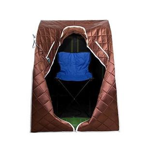 منزل 1 شخص محمول صغير ساونا الأشعة تحت الحمراء خيمة ساونا داخلية حديثة بعيدة الأشعة تحت الحمراء المحمولة - Product Image 5