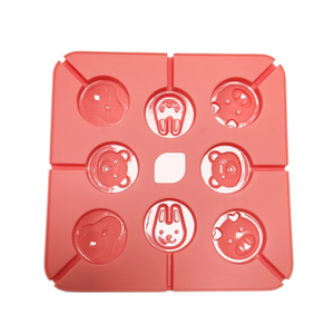 ปรับแต่งแม่พิมพ์ซิลิโคนอมยิ้มพร้อมแท่ง-นุ่มปลอดภัยแม่พิมพ์น่ารักสำหรับทำช็อคโกแลตลูกกวาดคุกกี้และฟองดองท์ขนม - Product Image 3