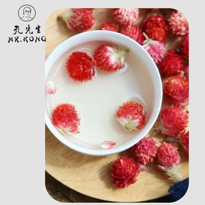 Fleur <span class=keywords><strong>de</strong></span> Qiaomei <span class=keywords><strong>rouge</strong></span> séchée (Gomphrena Globosa Linn.) Thé aux herbes naturelles pour la beauté et la détoxification, approvisionnement en vrac en provenance <span class=keywords><strong>de</strong></span> <span class=keywords><strong>Chine</strong></span> - Product Image 4