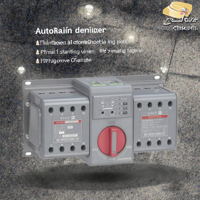 Delixi CDQ3H 3P 3 Phase 63A 10kA High Quality Dual Power Automatic Transfer Switch (ATS) CB Type Industrial & Household Use