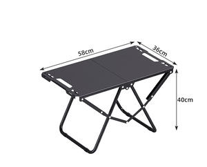 Açık katlanabilir masa taktik masa taşınabilir kamp masası ve sandalyeler piknik kamp malzemeleri durak ekipmanları tam set - Product Image 2