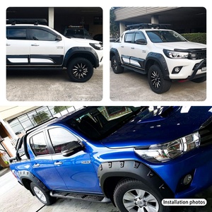 ชุดแต่งซุ้มล้อรถยนต์สีดำคุณภาพสูงรุ่นใหม่ สำหรับ Hilux Revo ปี 2015-2023 - Product Image 3