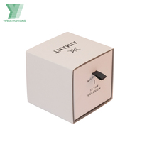 Boîte à montre en carton rigide écologique avec logo personnalisé, finition mate, doublure en éponge, boîte cadeau de luxe haut de gamme pour bijoux