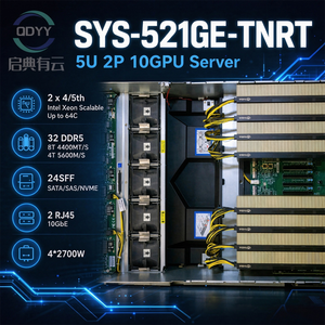Nuevo Servidor en Torre GPU Supermicro SYS-521GE-TNRT 5U, Intel Xeon Scalable, PCIe 5.0 x16, ASMB10-iKVM, Computación Empresarial con IA - Product Image 6